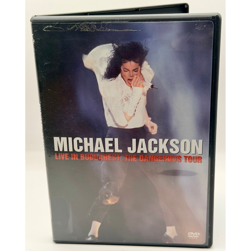 Michael Jackson Live in Bucharest The Dangerous Tour DVD 1992 Concert Film